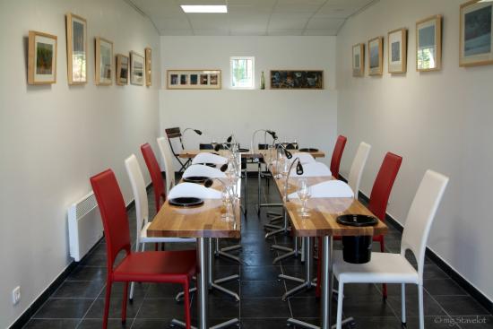 Salle de dégustation - VitisViniTerra - Auxerre - Photo M-G Stavelot